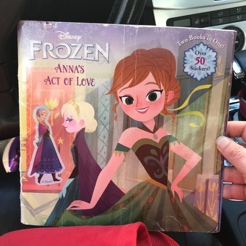 Disney frozen: 2 books